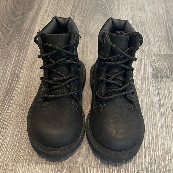 Timberland Other - SOLD Black Timberland Boots 5c